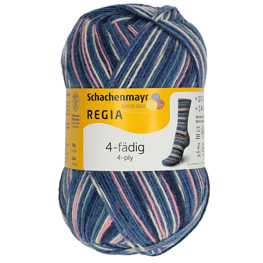 Schachenmayr - Regia Colour 4ply Sock wool 100gm