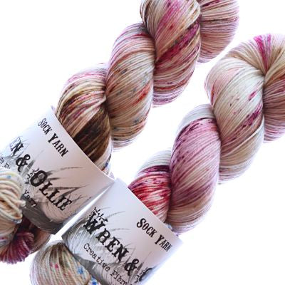 Wren and Ollie Sock Yarn 100gm - Smitten Kitten