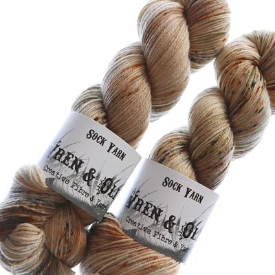 Wren and Ollie Sock Yarn 100gm - Praline