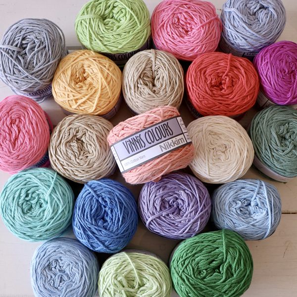 Vinnis Colours Nikkim 100% Cotton (8ply/DK Light Worsted)