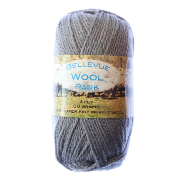 Bellevue Park Wool - 100% Superfine Merino 4ply/Fingering Weight 50gm