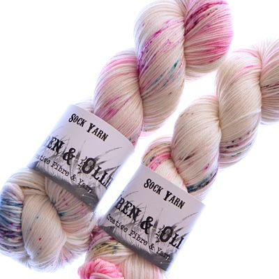 Wren and Ollie Sock Yarn 100gm - Enchanted