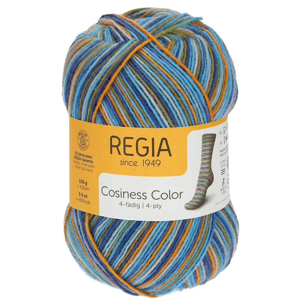 Schachenmayr - Regia Colour 4ply Sock wool 100gm