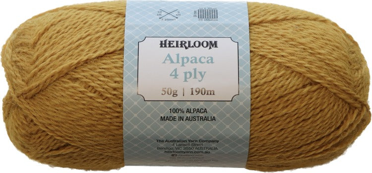 Heirloom - Alpaca 4ply/fingering weight 50gm