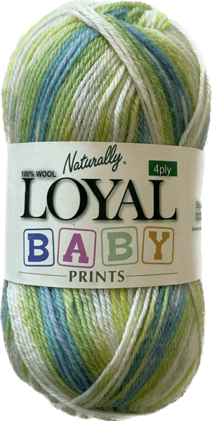 Naturally Yarns Loyal Baby Prints 4ply - colour 81130