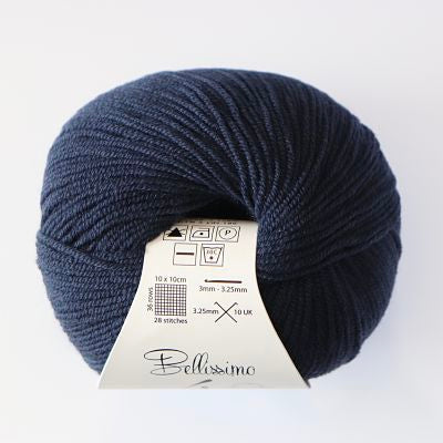 Bellissimo 4ply - Dark Navy (409)