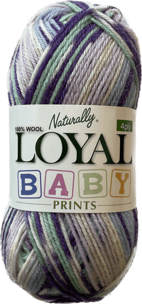Naturally Yarns Loyal Baby Prints 4ply - colour 82884
