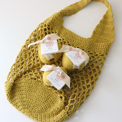KPC Yarn Market Bag Kit Gossyp 8ply/DK - Colour Sap