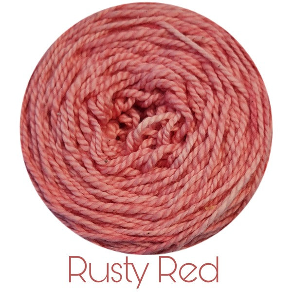 Moya DK 100% Cotton 8ply - Rusty Red
