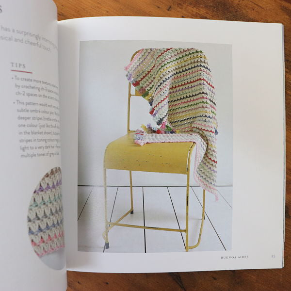 Stripy Blankets to Crochet by Haafner Linssen