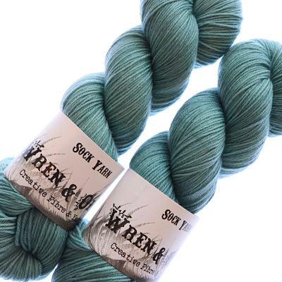Wren and Ollie Sock Yarn 100gm - Mineral
