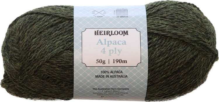 Heirloom - Alpaca 4ply/fingering weight 50gm