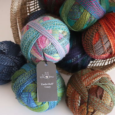 Schoppel Wolle - Crazy Zauberball 4ply Sock Yarn 100gm