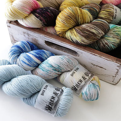 Wren and Ollie Sock Yarn 100gm - Yummy Yarn and co