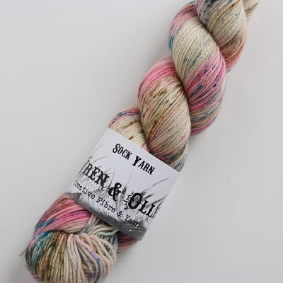 Wren and Ollie Sock Yarn 100gm - Nymph
