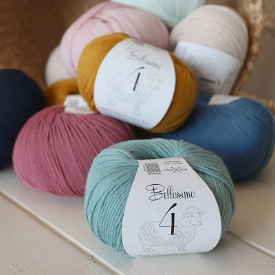 Bellissimo 4ply Extra Fine Merino Australian stockist knitting crochet