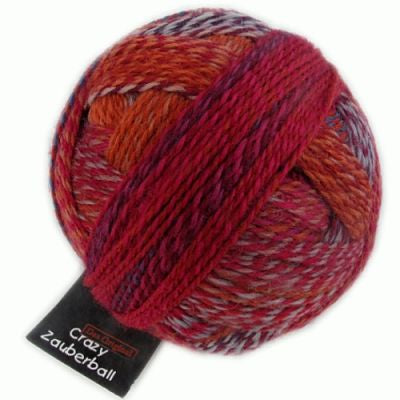Crazy Zauberball Sock - Colourful Metal 2231