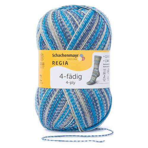 Schachenmayr - Regia Colour 4ply Sock wool 100gm