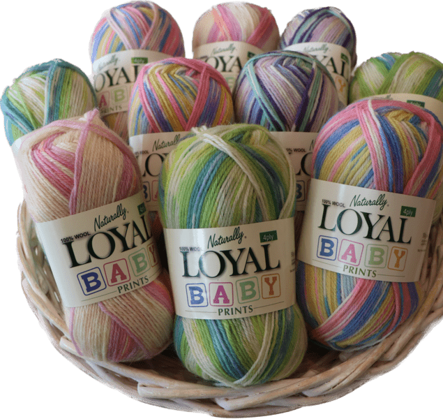 Naturally Yarns Loyal Baby Prints 4ply/fingering weight