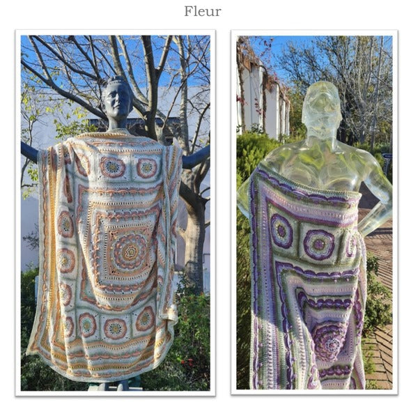 Moya Fleur Crochet Blanket Kit
