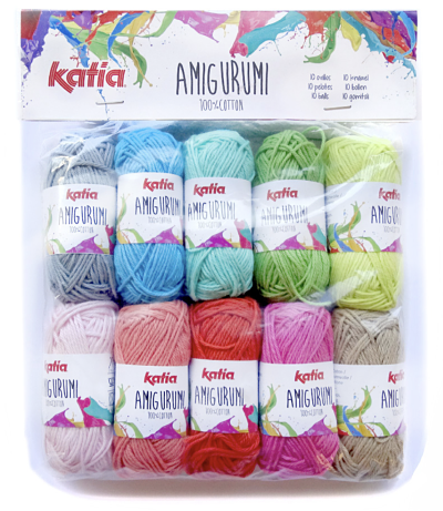 Katia Amigurumi 100% Cotton Mini Ball Pack