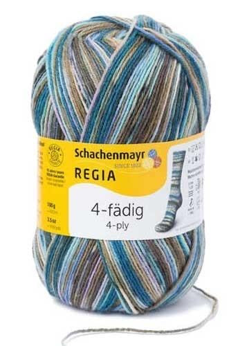 Schachenmayr - Regia Colour 4ply Sock wool 100gm