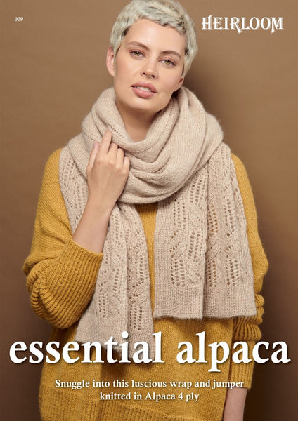 Heirloom Essential Alpaca booklet