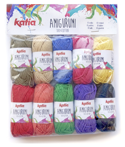 Katia Amigurumi 100% Cotton Mini Ball Pack