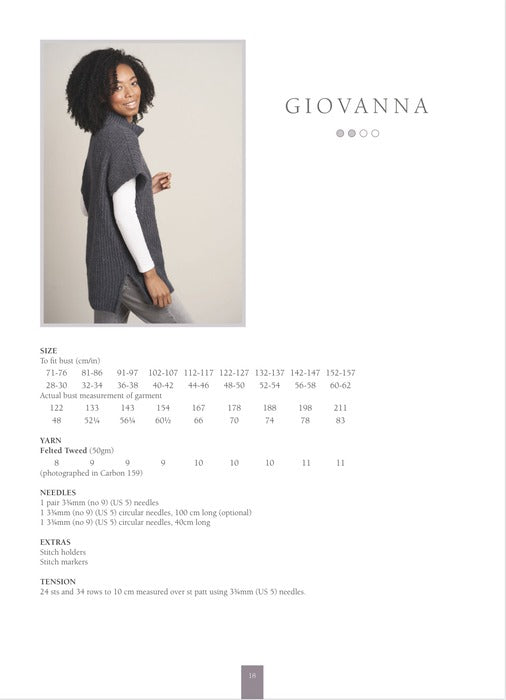 Mode at Rowan - 4 projects in Felted Tweed