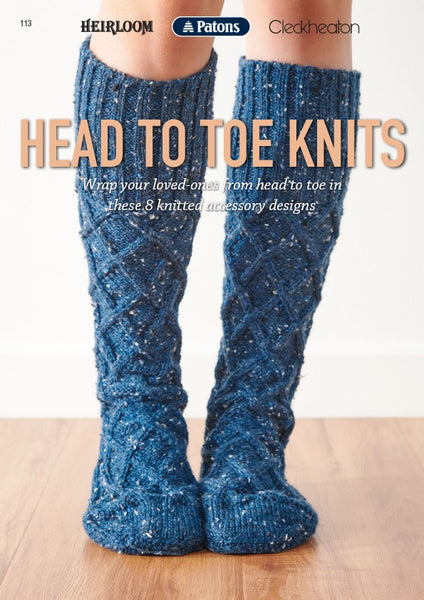 Head to Toe Knits Publication (Heirloom, Patons, Cleckheaton)