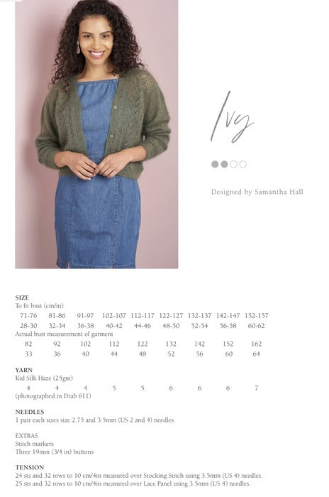 Mode at Rowan - 4 projects in Kidsilk Haze