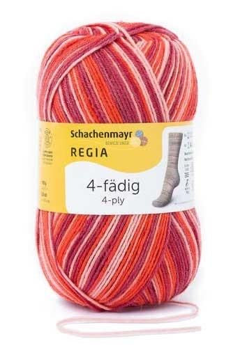 Schachenmayr - Regia Colour 4ply Sock wool 100gm