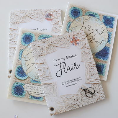 Books - Granny Square Flair or Siren’s Atlas - by Shelley Husband
