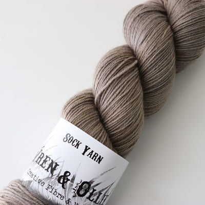 Wren and Ollie Sock Yarn 100gm - Smoke House