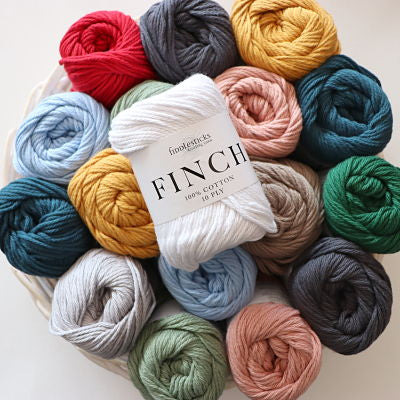 Fiddlesticks Finch 100% Cotton - 10ply/worsted 71gm