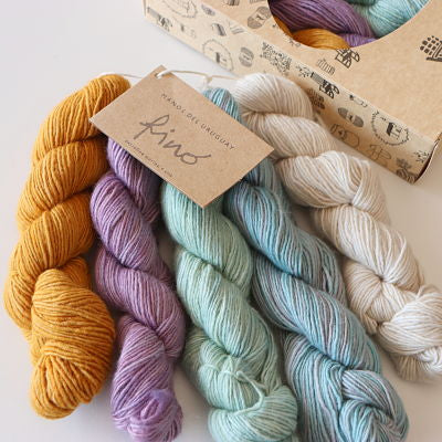 Manos Del Uruguay Fino 4ply 70% Merino 30% Silk Mini Skeins - colour Henrietta