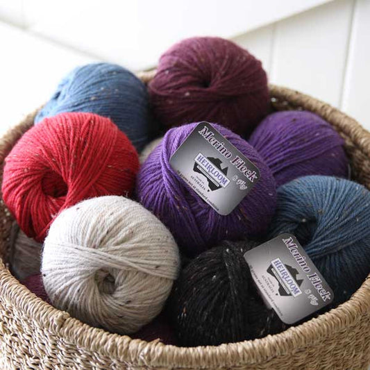 Heirloom Merino Fleck (8ply/DK) - Yummy Yarn and co 