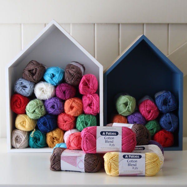 Patons Cotton Blend (8ply/DK) - Yummy Yarn and co Australian Stockist